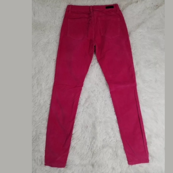 BLANK NYC WOMEN'S SKINNY VELOUR JEANS PANTS PINK - Picture 3 of 5